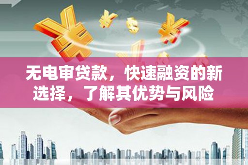 甘谷无电审贷款，快速融资的新选择，了解其优势与风险