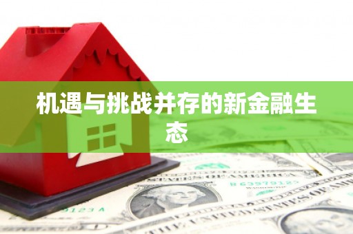 甘谷机遇与挑战并存的新金融生态