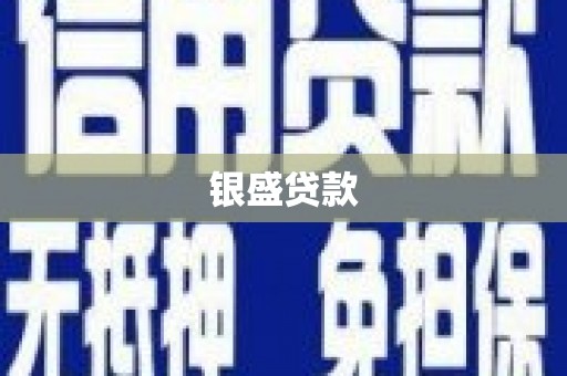 甘谷银盛贷款