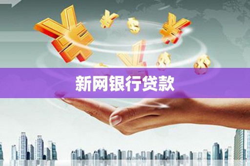甘谷新网银行贷款