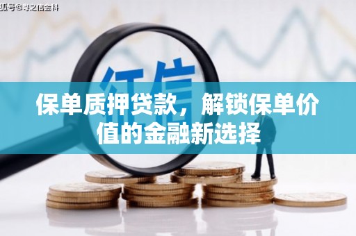 甘谷保单质押贷款，解锁保单价值的金融新选择