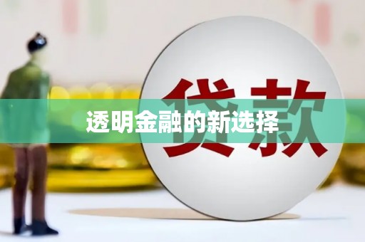 甘谷透明金融的新选择