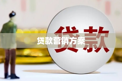 甘谷贷款营销方案