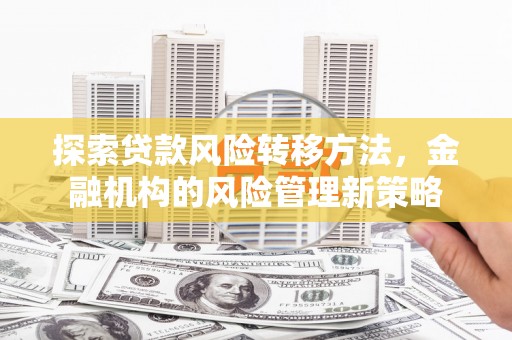 甘谷探索贷款风险转移方法，金融机构的风险管理新策略