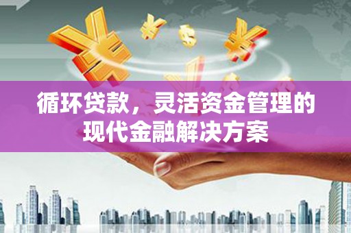 甘谷循环贷款，灵活资金管理的现代金融解决方案