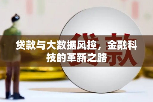 甘谷贷款与大数据风控，金融科技的革新之路