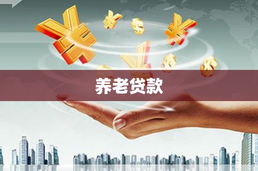 甘谷养老贷款