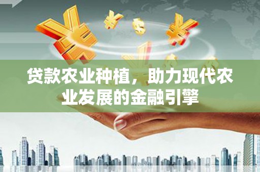 甘谷贷款农业种植，助力现代农业发展的金融引擎