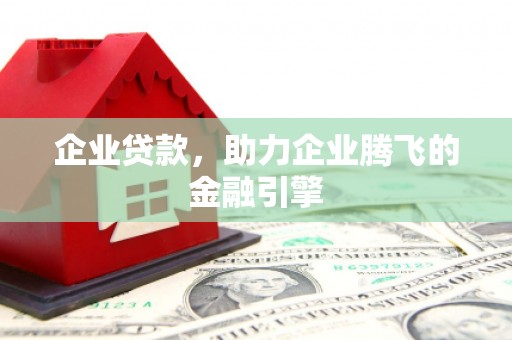 甘谷企业贷款，助力企业腾飞的金融引擎