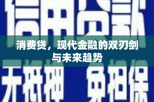 甘谷消费贷，现代金融的双刃剑与未来趋势