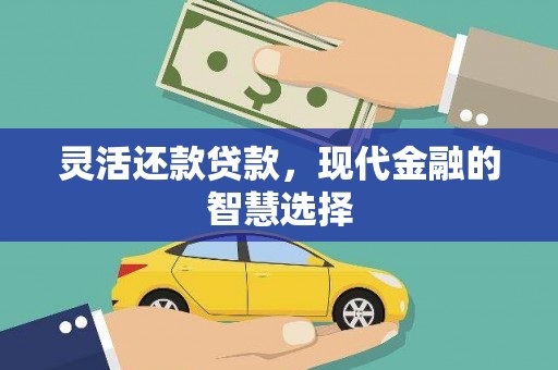 甘谷灵活还款贷款，现代金融的智慧选择