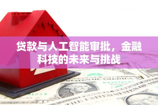 甘谷贷款与人工智能审批，金融科技的未来与挑战