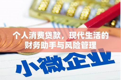 甘谷个人消费贷款，现代生活的财务助手与风险管理