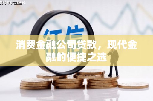 甘谷消费金融公司贷款，现代金融的便捷之选