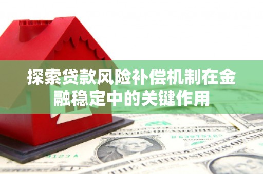 甘谷探索贷款风险补偿机制在金融稳定中的关键作用