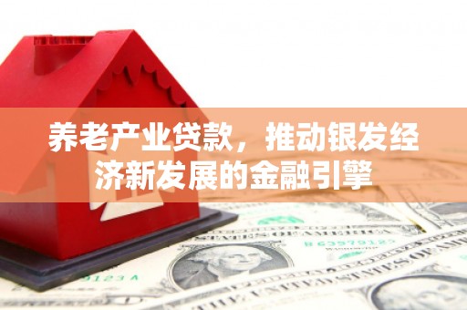 甘谷养老产业贷款，推动银发经济新发展的金融引擎