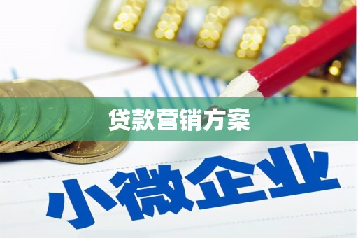 甘谷贷款营销方案