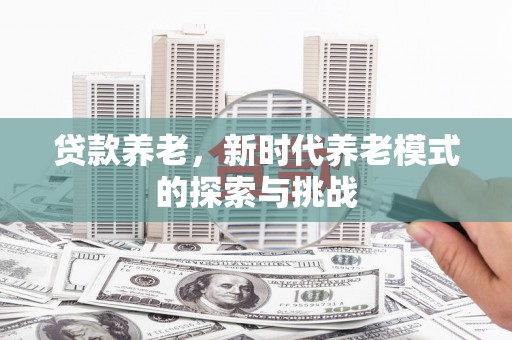 甘谷贷款养老，新时代养老模式的探索与挑战