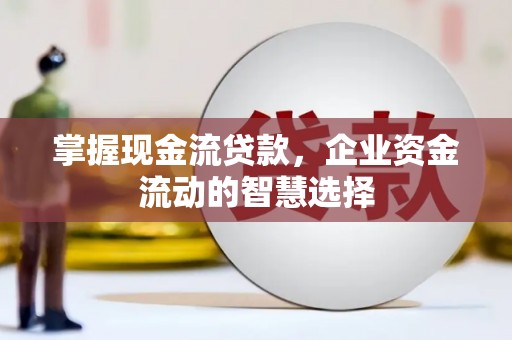甘谷掌握现金流贷款，企业资金流动的智慧选择