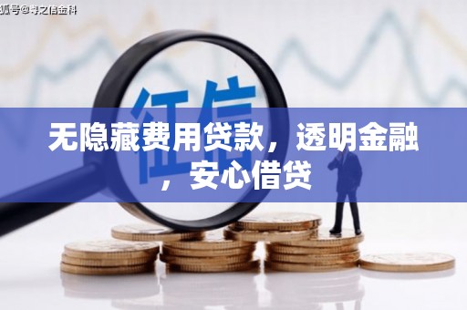 甘谷无隐藏费用贷款，透明金融，安心借贷