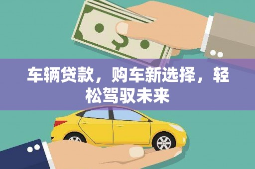 甘谷车辆贷款，购车新选择，轻松驾驭未来