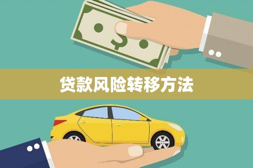 甘谷贷款风险转移方法