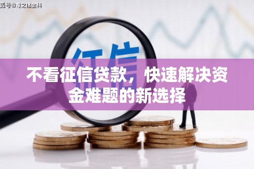 甘谷不看征信贷款，快速解决资金难题的新选择