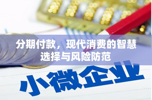 甘谷分期付款，现代消费的智慧选择与风险防范