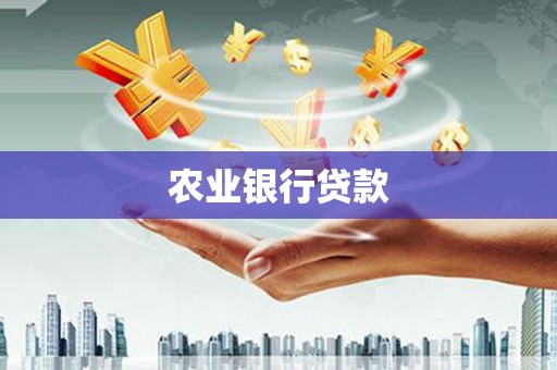 甘谷农业银行贷款