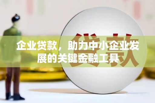 甘谷企业贷款，助力中小企业发展的关键金融工具