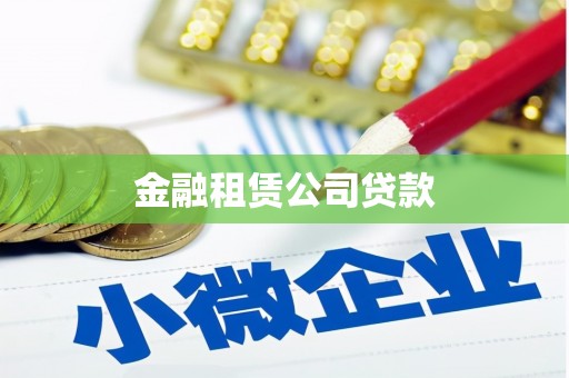 甘谷金融租赁公司贷款