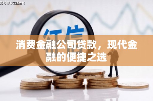 甘谷消费金融公司贷款，现代金融的便捷之选