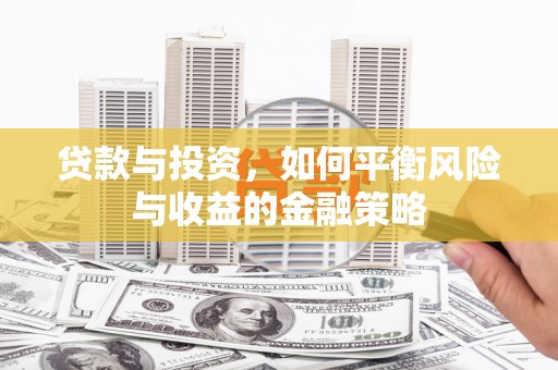 甘谷贷款与投资，如何平衡风险与收益的金融策略