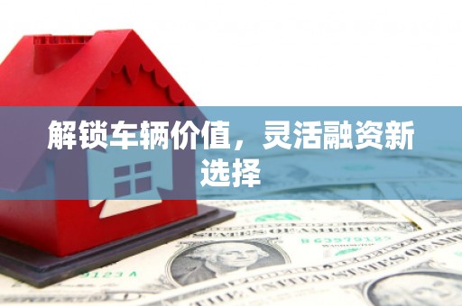 甘谷解锁车辆价值，灵活融资新选择
