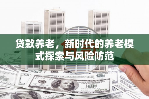 甘谷贷款养老，新时代的养老模式探索与风险防范