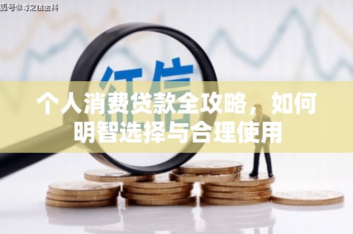 甘谷个人消费贷款全攻略，如何明智选择与合理使用