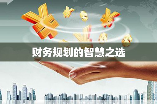 甘谷财务规划的智慧之选