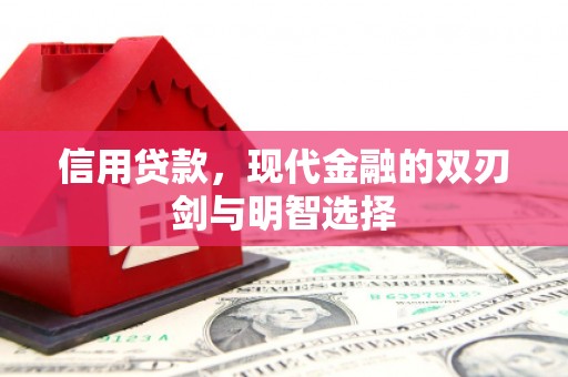 甘谷信用贷款，现代金融的双刃剑与明智选择